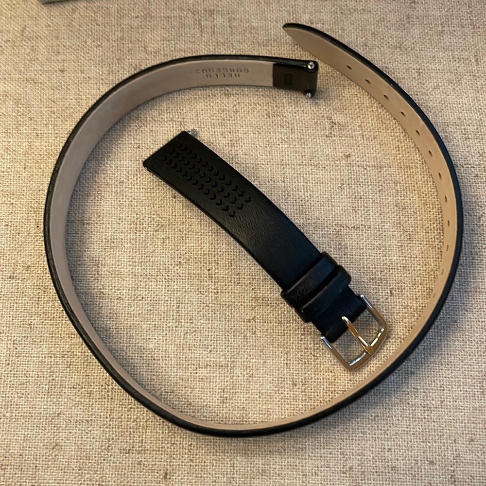 Stella & Dot leather Interchangeable Double Wrap Strap